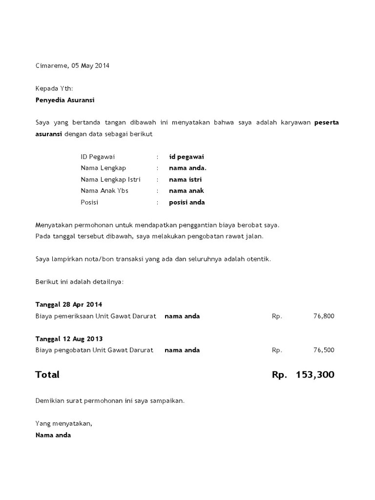 Contoh surat permohonan bantuan barang ke dinas. Contoh Surat Pengajuan Investasi Delinews Tapanuli