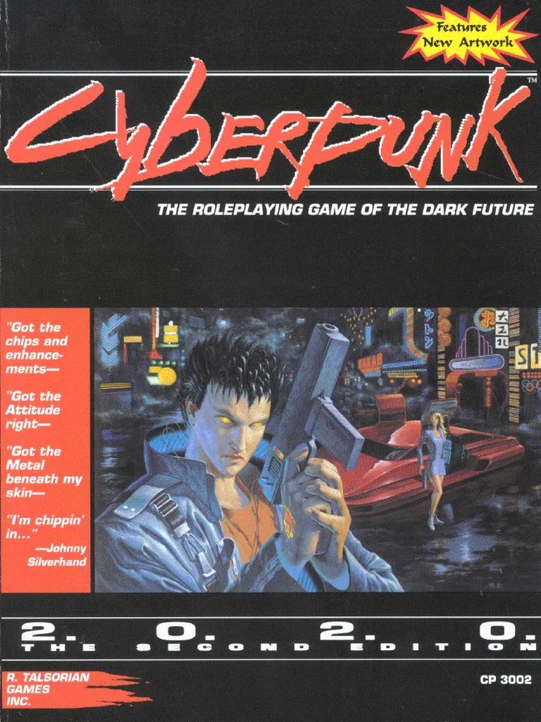 However, you can't just walk in the door, shop and pay like you do at any other store. CyberPunk 2020 - Core - CyberPunk 2020 2nd Edition (CP3002)