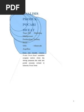 Analisis Brand Pocari Sweat | PDF