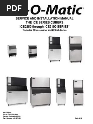 Was yours one of them? Servicemanual Ice O Matic 0320fa4 180 Kg Dia Pdf Troubleshooting Ice