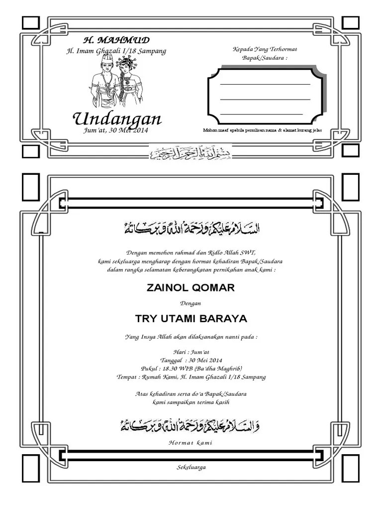 Selama berada di mekah, aisyahrani tetap ingat untuk mendoakan syahrini. Contoh Undangan Kirim Doa Dan Tahlil - Bagikan Contoh