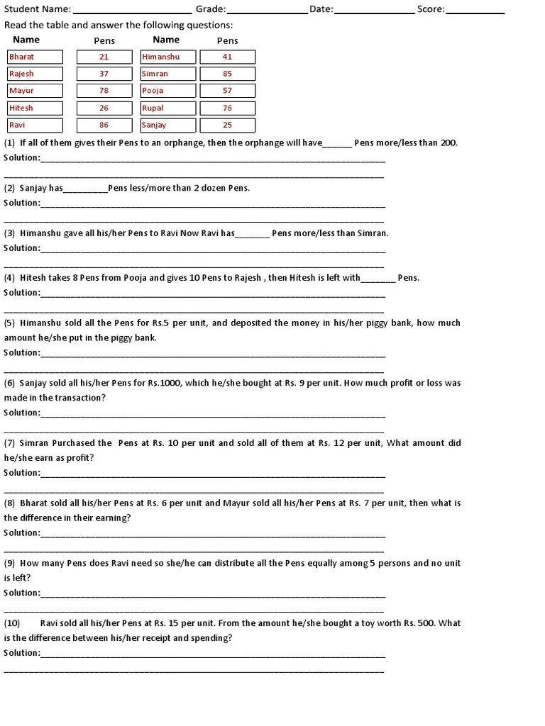 math olympiad practice sheets for grade 5 kids pdf economies business