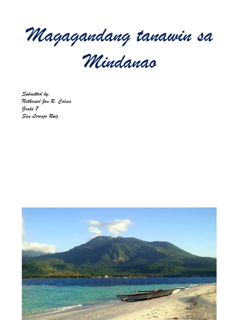 When you choose avantpage to translate . Magagandang Tanawin Sa Mindanao