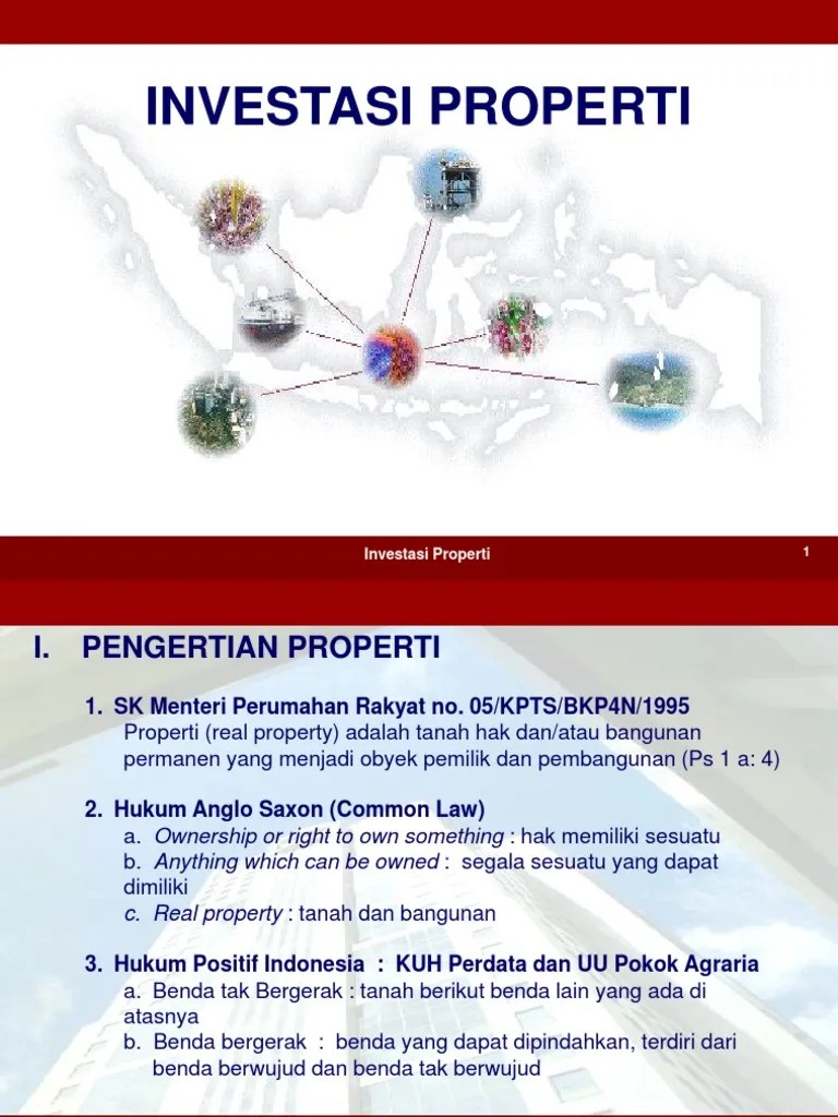 Apakah properti investasi dapat dikuasai secara substansi? Investasi Properti