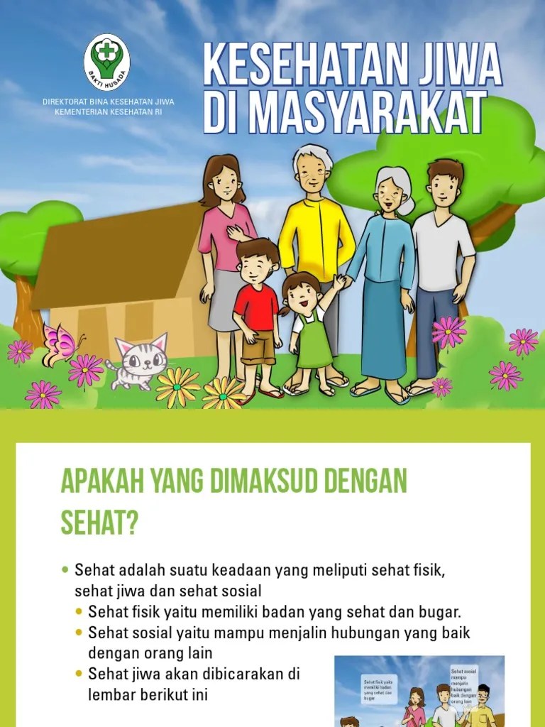 Lembar Balik Keswa - kesehatan jiwa