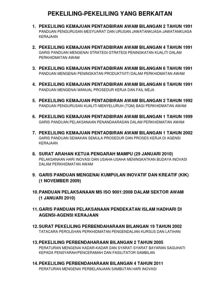 Pengenaan bayaran pendaftaran di bawah. Cover Fail Pekeliling