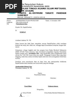 Proposal Penyuluhan | PDF