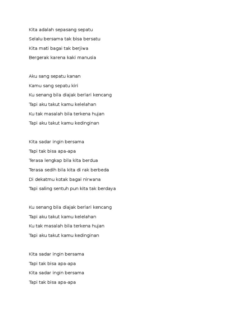 Download Gratis Lagu Tulus Sepatu – Dengan