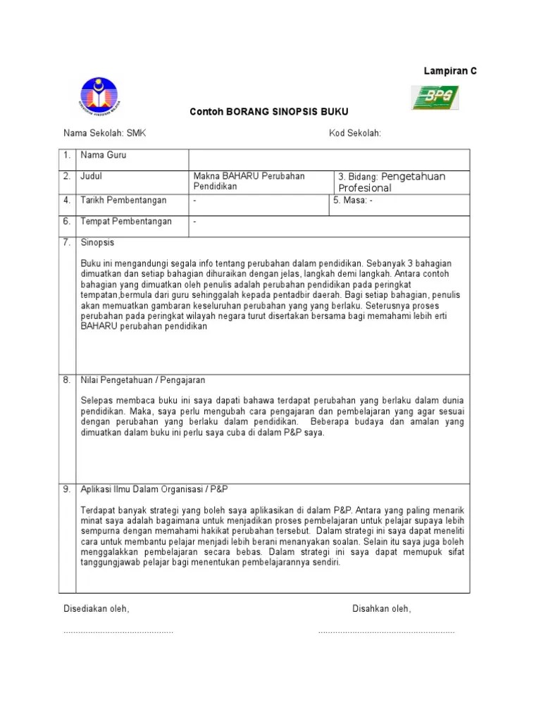 Splg Bacaan Ilmiah Sinopsis Buku Ladap 2020 - Sinopsis Buku Motivasi Ladap