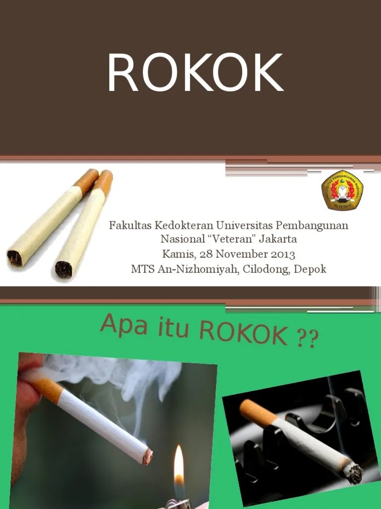 Yang memiliki kebiasaan merokok tiap hari paling. PPT Penyuluhan Rokok