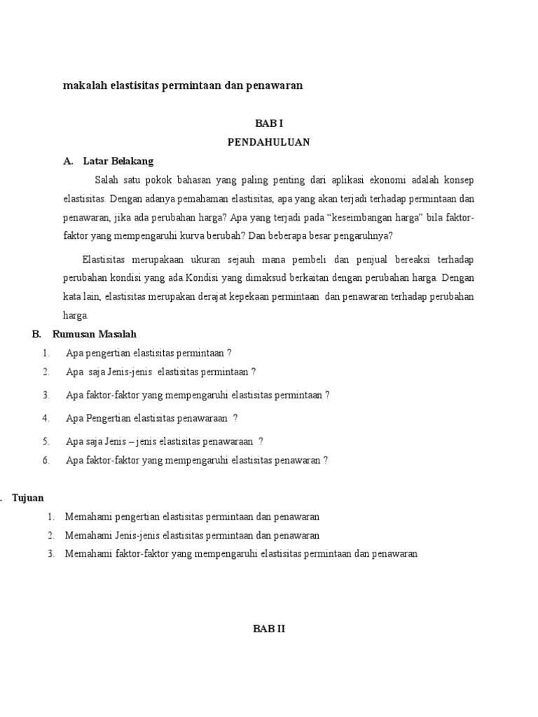 This is easy to do with the right soft. Pengertian Elastisitas Permintaan Mudah