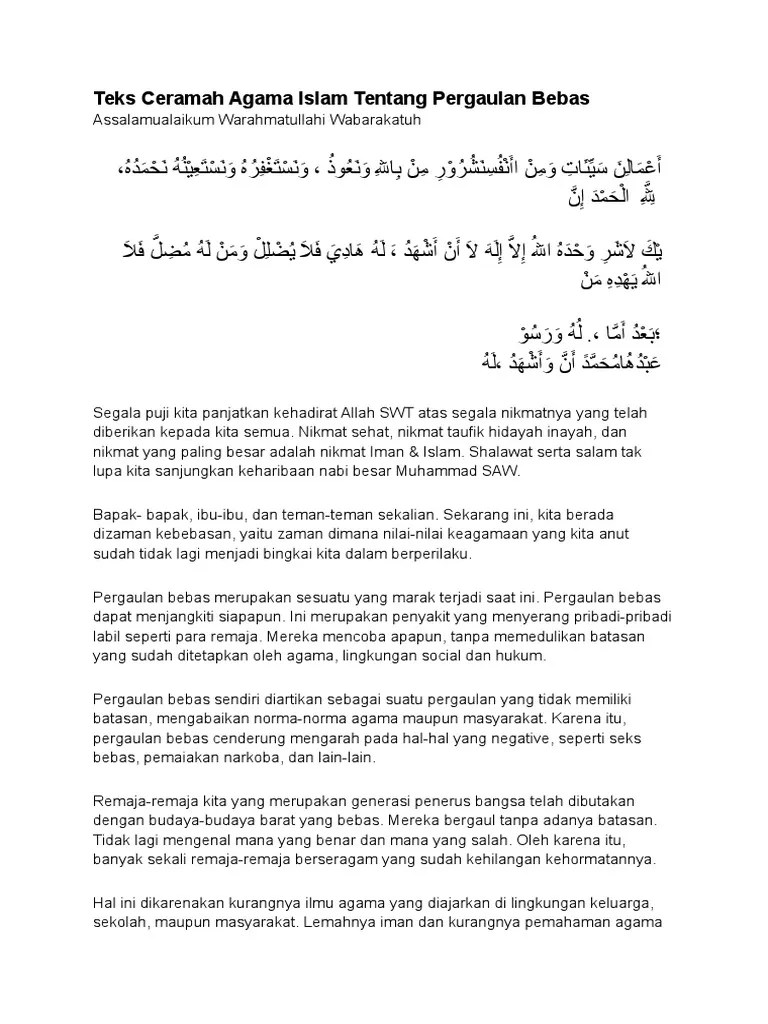 Kesimpulan dari kultum ini yaitu; Teks Ceramah Agama Islam Singkat Dan Lucu Nasi