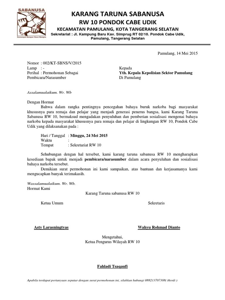 Surat himbauan pencegahan virus corona (covid 19). Contoh Surat Sosialisasi Narkoba - Contoh Surat