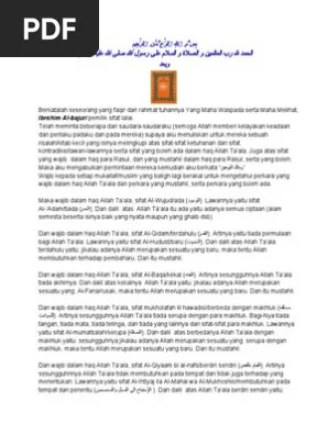 Pendidikan salah satu hal yang tidak kalah penting dari kehidupan seseorang Terjemah Matan Kitab Tijan Ad Darori Pdf