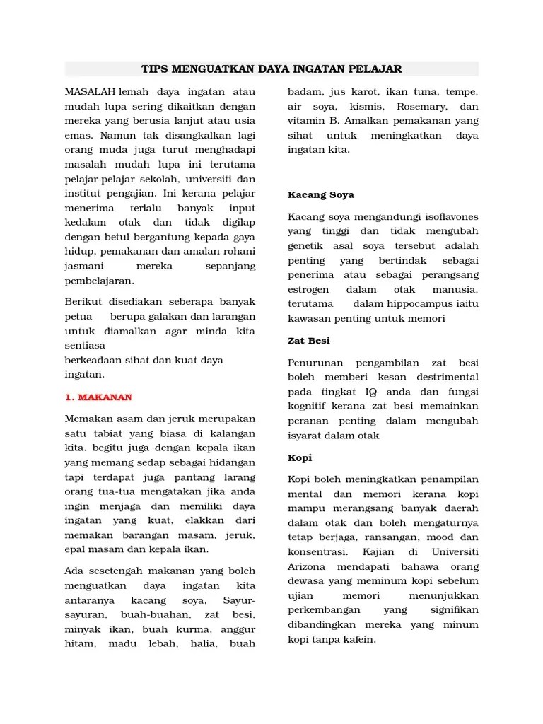 Untuk menjadikan nama toko unik dan memiliki ciri khas, anda bisa menambahkan nama anda atau pembuat usaha tersebut. Tips Menguatkan Daya Ingatan Pelajar Pdf