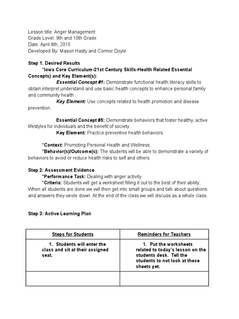 Scott carchedi, sarah paul, christine lodesky & heidi gould . Angermanagement Pdf Anger Behavior