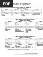 Total 5 kader penggerak dan 50 bayi dan balita di posyandu soka,. Jadwal Menu Pmt Posyandu Balita Pdf