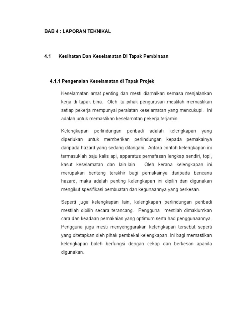 Contoh laporan pkl ( bab 4 ). Bab 4 Report Li Pdf