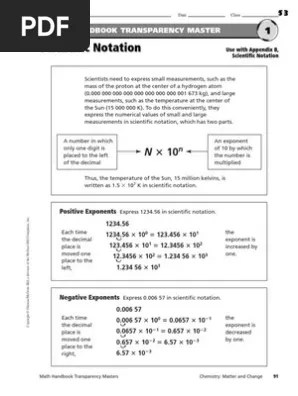 Use laws of exponents (indices) to multiply and divide the expressions. Scinotation Pdf Multiplication Exponentiation