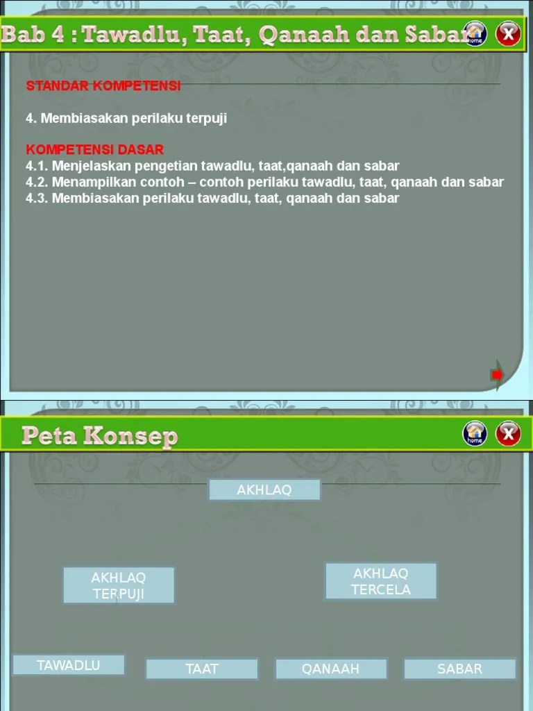 Bab 4. Tawadhu, Taat | PDF