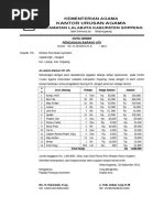 Kali ini admin menulis contoh spk pengadaan barang dibawah 50 juta. Contoh Atk Belanja Operasional Pdf