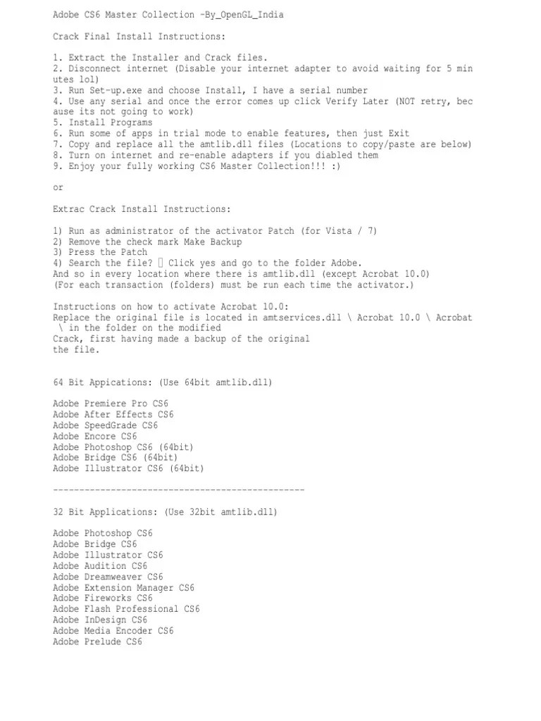 Adobe Dreamweaver Cs6 Crack Dll Files 32bit 64bit