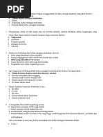 Sebelum melakukan wawancara hal yang harus dilakukan adalah. Soal Soal Persiapan Lahan Pdf
