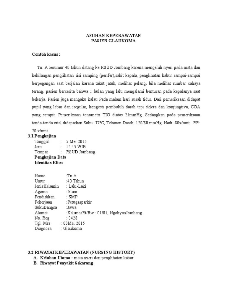 Metode yang digunakan pada karya tulis ilmiah ini adalah metode deskriptif yaitu studi kasus dengan pendekatan asuhan keperawatan dan studi kepustakaan. Askep Kasus Pdf