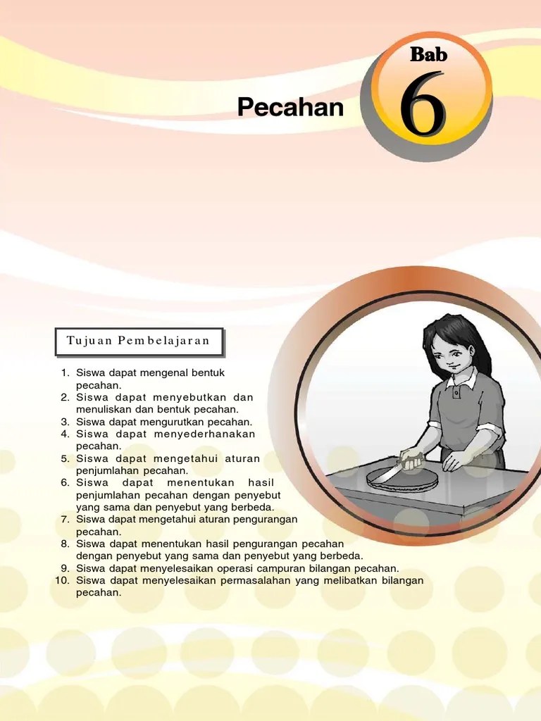 Jenis penelitian ini adalah penelitian tindakan kelas (ptk) dengan. Materi Pecahan Matematika Kelas 4 Sd Pdf