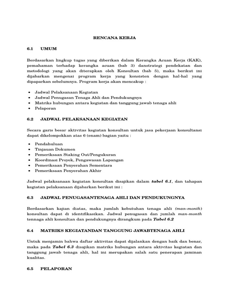 Penerapan analisa swot dalam proposal bisnis ekspor. Rencana Kerja Konsultan Pdf