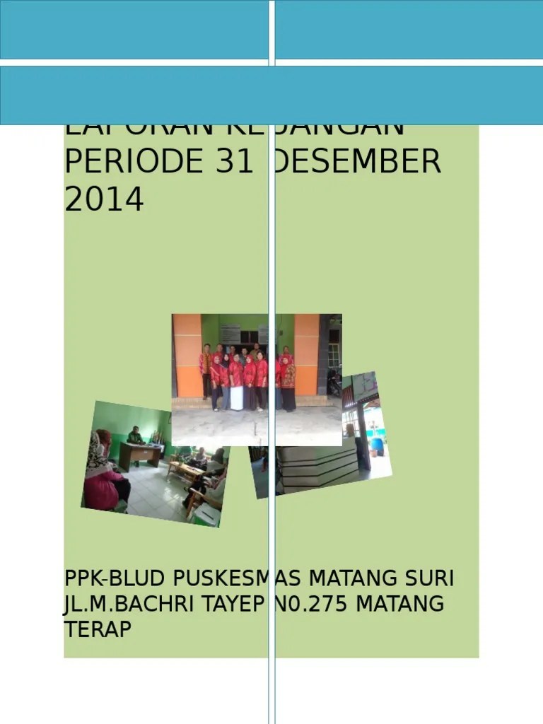 Contoh cover laporan keuangan abdimas untuk sps. Cover Laporan Pengeluaran Triwulan Pdf