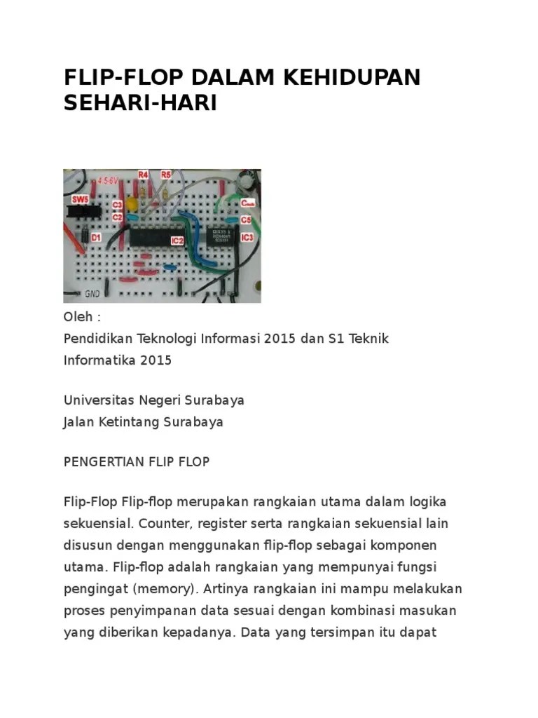 Fungsi Gerbang Logika Dalam Kehidupan Sehari Hari – Belajar