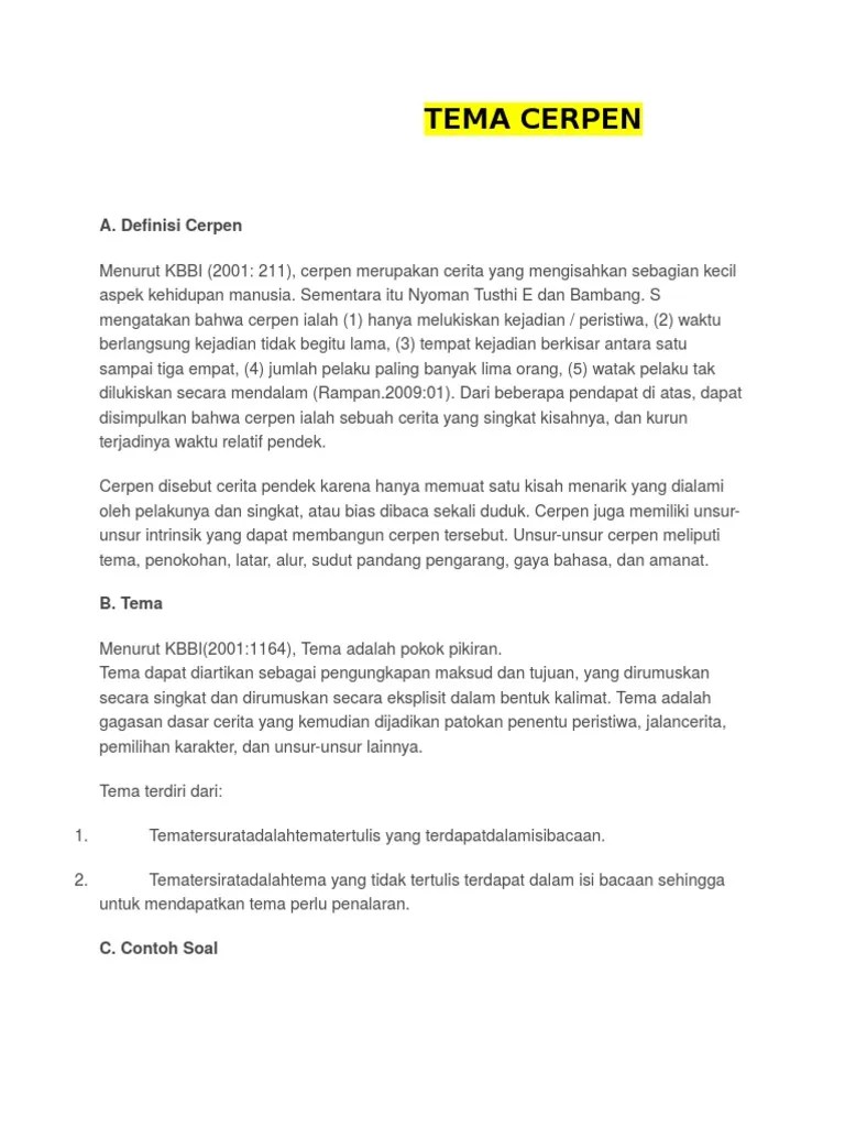 27+ Contoh Soal Cerpen Tentang Latar - Kumpulan Contoh Soal