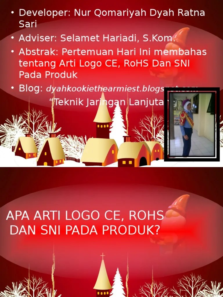 Apa Arti Logo CE RoHS Dan SNI Pada Produ | PDF