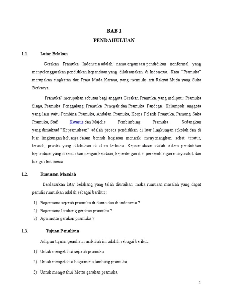 Sejarah Kepramukaan Di Dunia Dan Di Indonesia - Seputar Sejarah