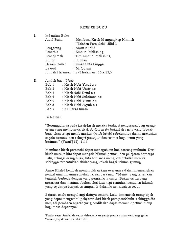 Resensi Buku | PDF