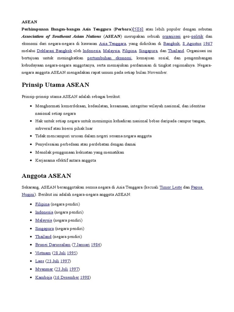 Perbedaan Dan Persamaan Negara Asean Indonesia Dan Malaysia - Berbagai  Perbedaan