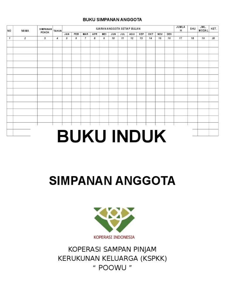 26+ Contoh Pembukuan Buku Tabungan Images Contoh File Get File Contoh  Pembukuan Buku Tabungan | Pedia Edu