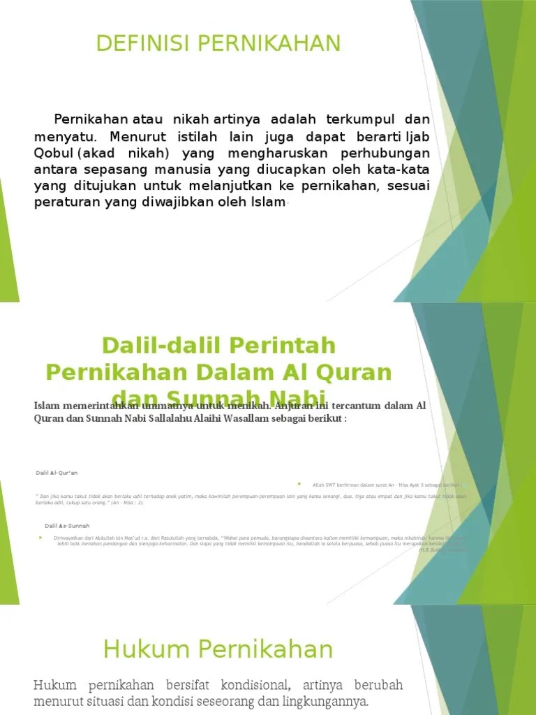 Mar 20, 2018 · ayat alquran tentang pernikahan yang tersebar di berbagai surat dalam alquran, membicarakan tentang berbagai hal yang berhubungan dengan syariat menikah. Hukum Nikah Dan Waris Pdf