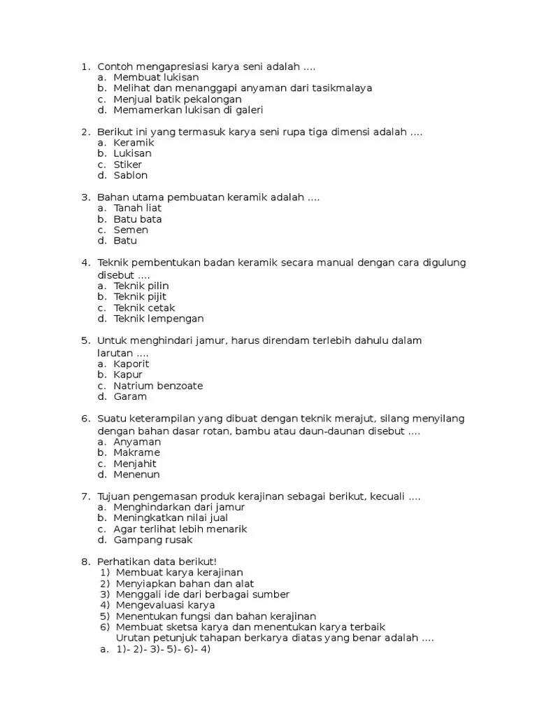 Di Bawah Ini Yang Merupakan Tujuan Pengemasan Keramik Adalah - Data  Dikdasmen