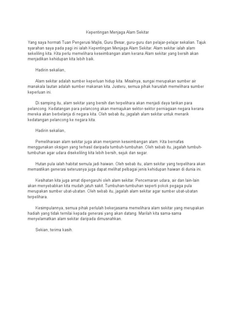 Namun demikian mutakhir ini arus . Contoh Karangan Bm Tahun 5 Pdf