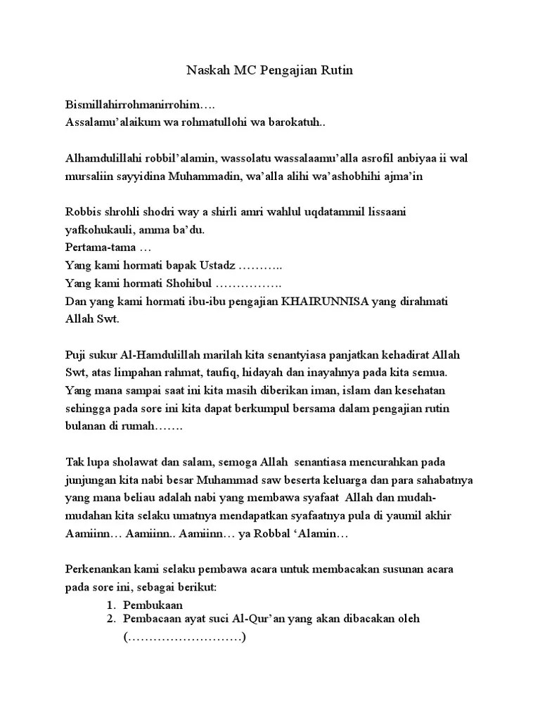 Mc Pengajian Umum – Beinyu.com