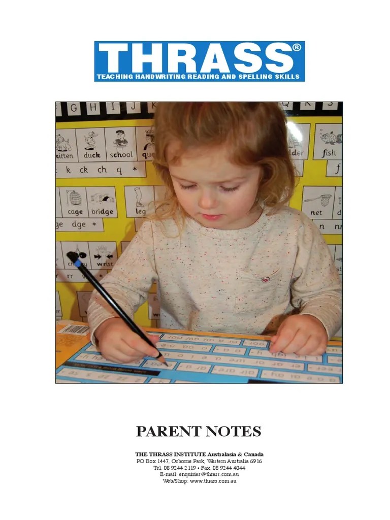 thrass chart pdf phonics literacy