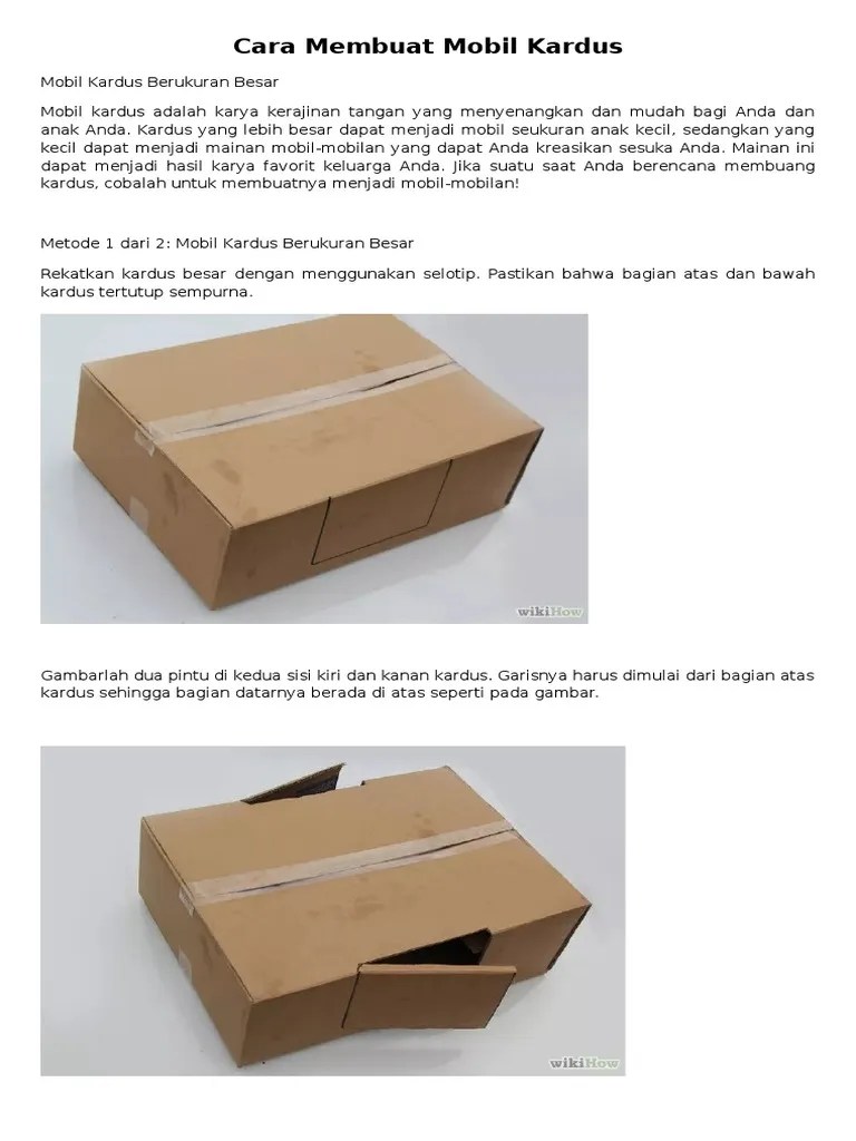 34+ Buat Sketsa Gambar Mobil Dari Kardus Terkeren | Alamsketsa