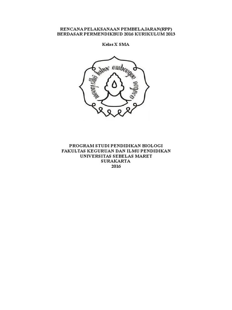 Lokal pada materi keanekaragaman hayati kelas x di kabupaten aceh selatan. Rpp Keanekaragaman Hayati Sma Kls X Pdf