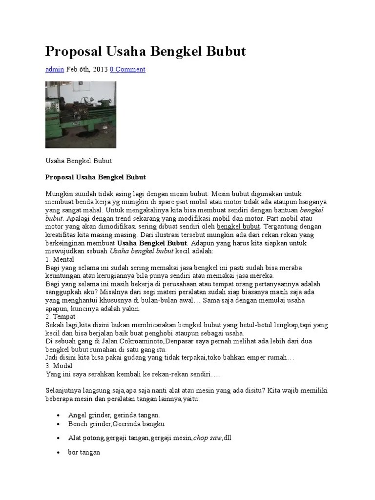Program keahlian atau kompetensi keahlian dan data siswa program keahlian (jurusan) : Proposal Usaha Bengkel Bubut Pdf