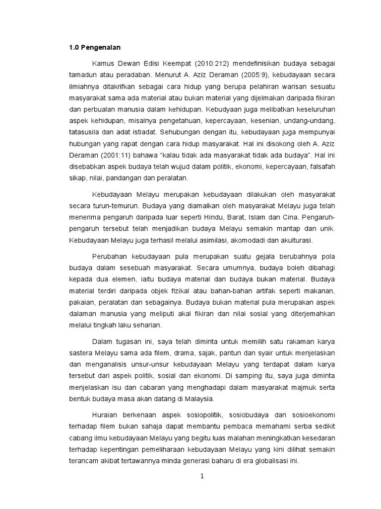 isu dan cabaran kebudayaan melayu