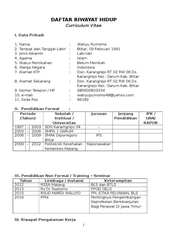Silahkan lapisi kertas hvs di bawah kertas double folio dan dijepit . Ukuran Kertas Curriculum Vitae