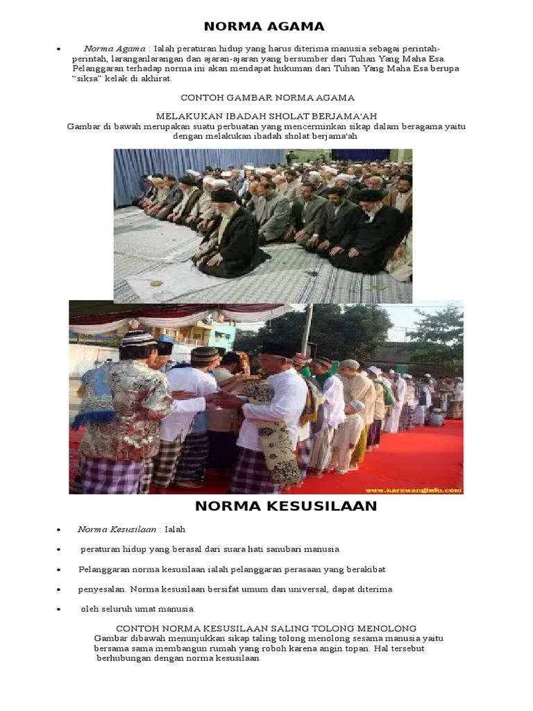 Norma Agama | PDF