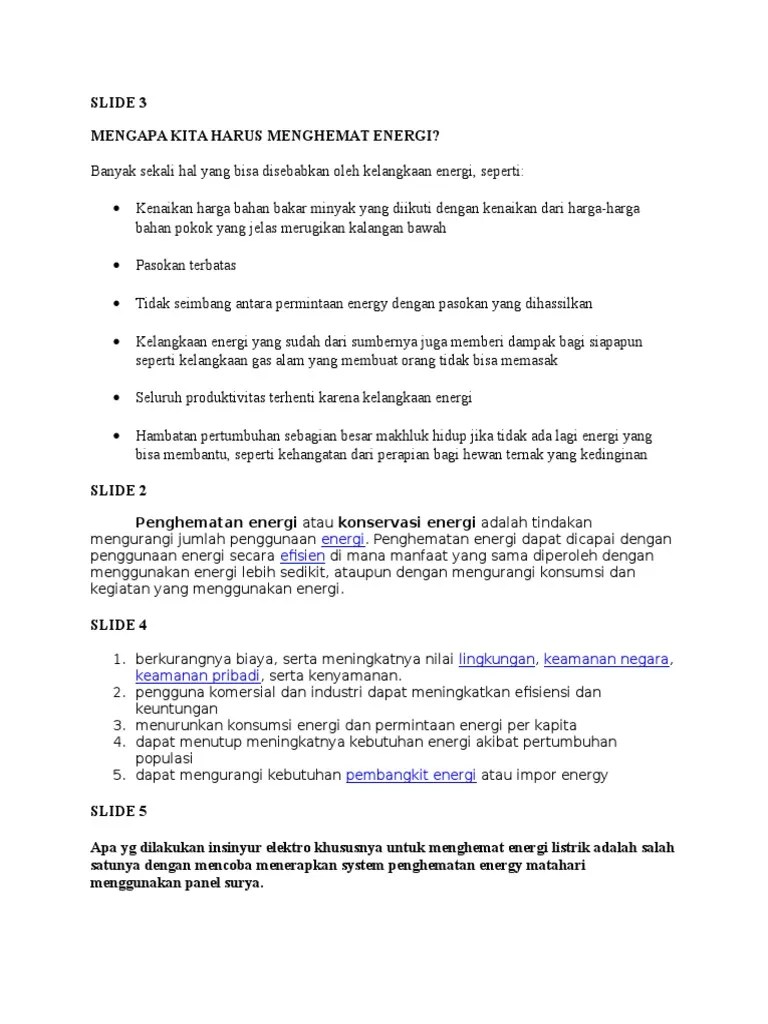 Mengapa Kita Harus Menghemat Penggunaan Bahan Bakar Minyak Dan Gas Bumi -  Sekilas Bahan